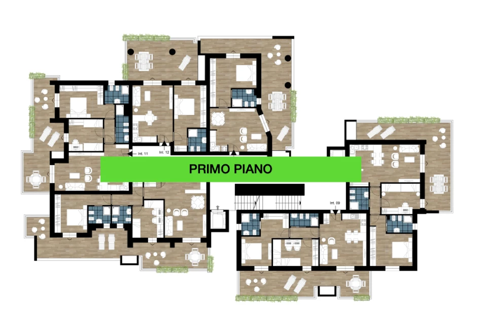 Residenze Tower Hill - Piano 1