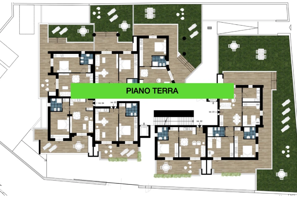Residenze Tower Hill - Piano Terra